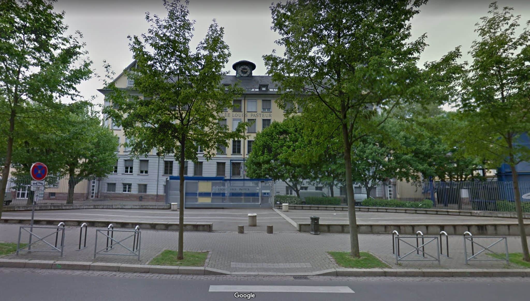 Le lycée Louis Pasteur à Strasbourg (Photo Google Streetview)