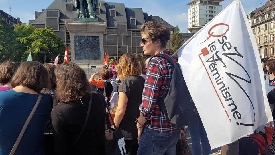 Le collectif Osez le féminisme 67 organise la marche. D'autres collectifs s'y sont associés : Nous toutes 67, Les effronté-e-s de Strasbourg et Les héritier·e·s d'Athéna.