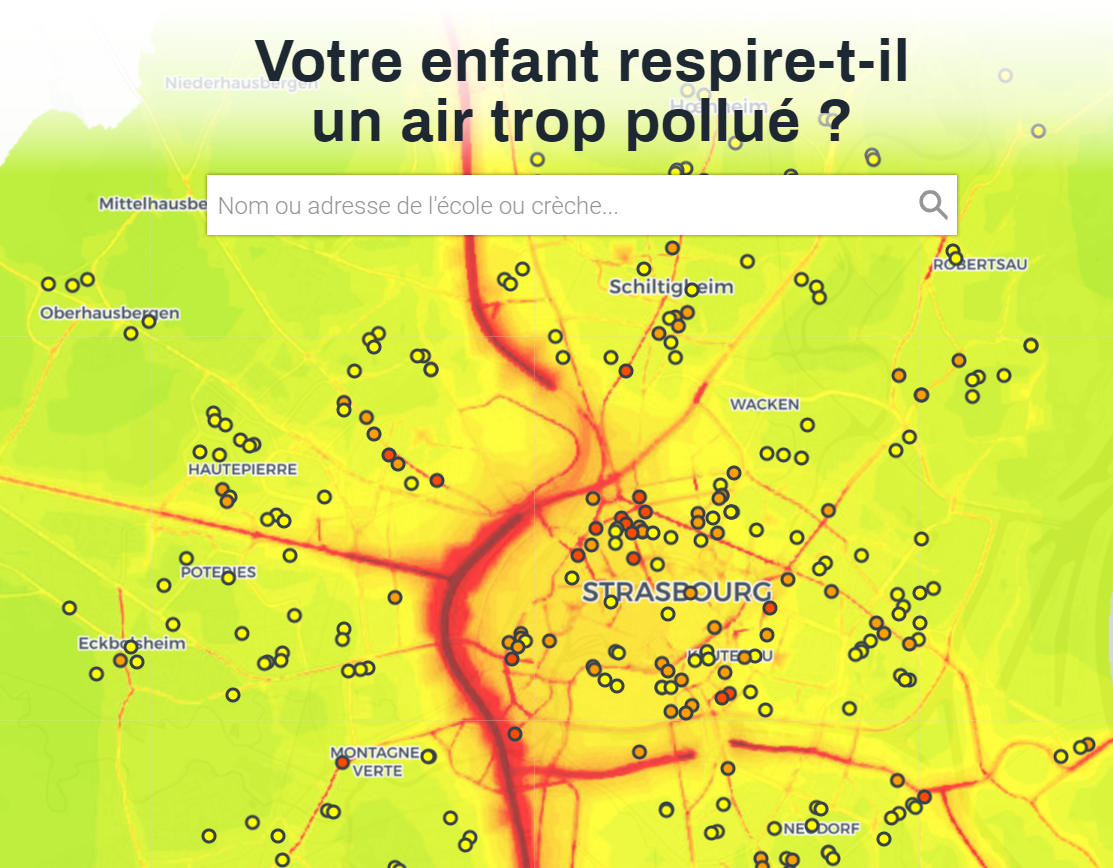 Greenpeace alerte sur la pollution de l’air dans les crèches et écoles strasbourgeoises