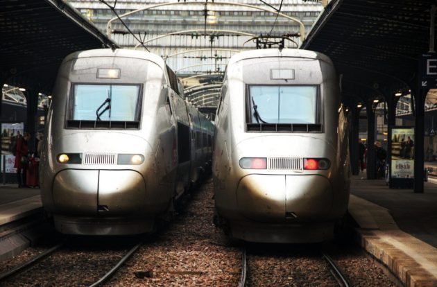 Des TGV gare de l'Est à Paris en 2011 (Photo Bastiaan_65 / FlickR / cc)