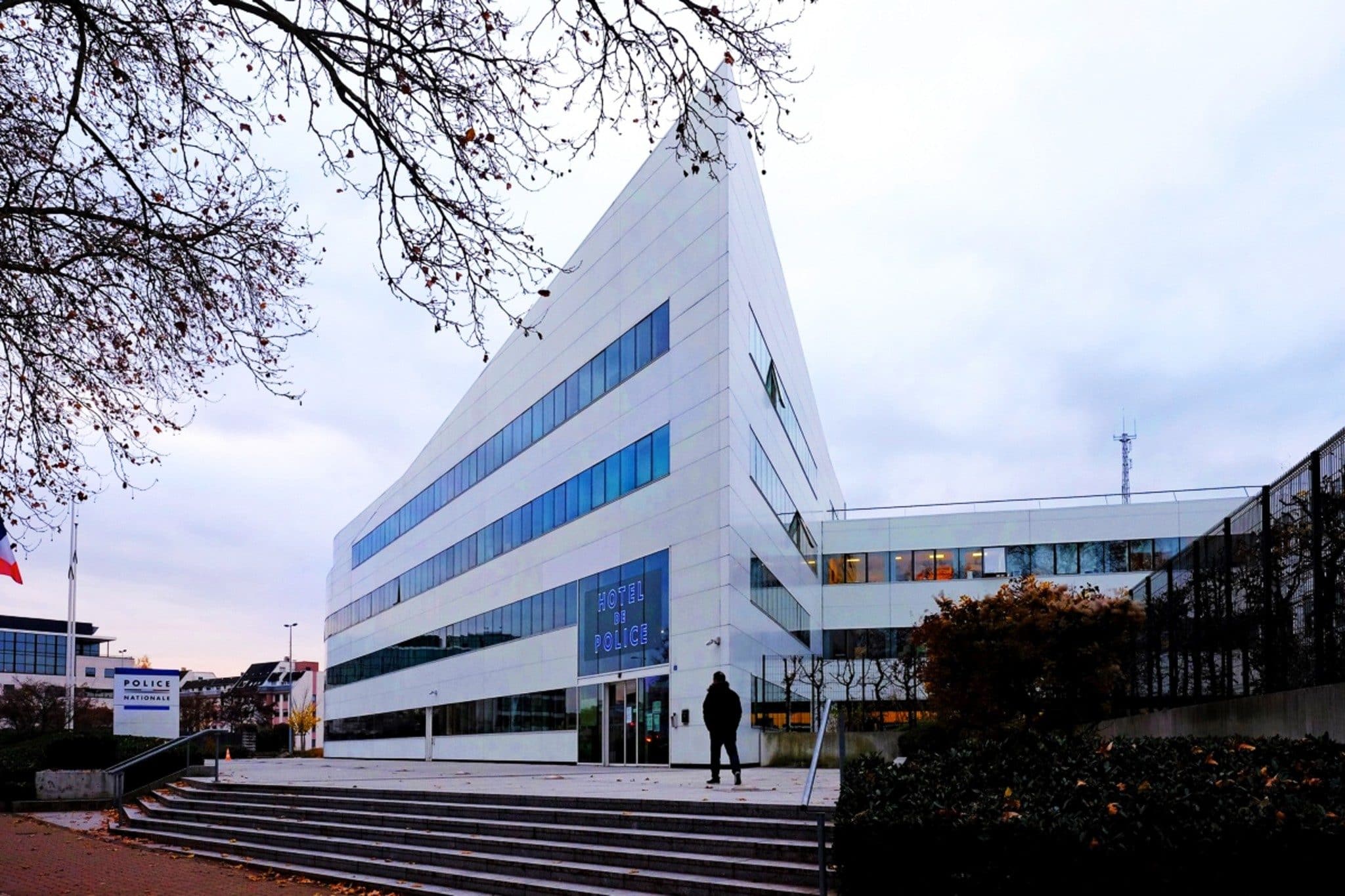 L'hôtel de police de Strasbourg