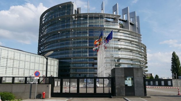 Le Parlement européen sera renouvelé ce soir, résultats à 20h... (Photo GK / Rue89 Strasbourg)