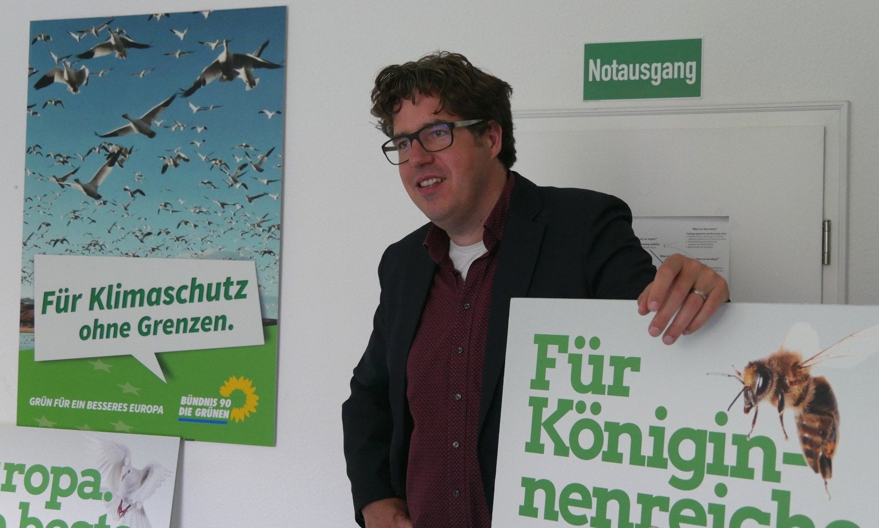 Michael Kellner, stratège de la campagne des Verts allemands