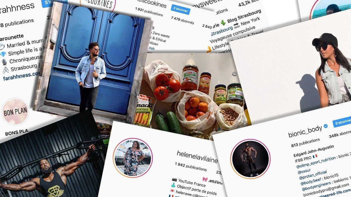 Recettes de cuisine, stylisme, écologie, sport : les instagrameurs strasbourgeois sont présents dans de nombreux domaines. (Photos : Instagram)