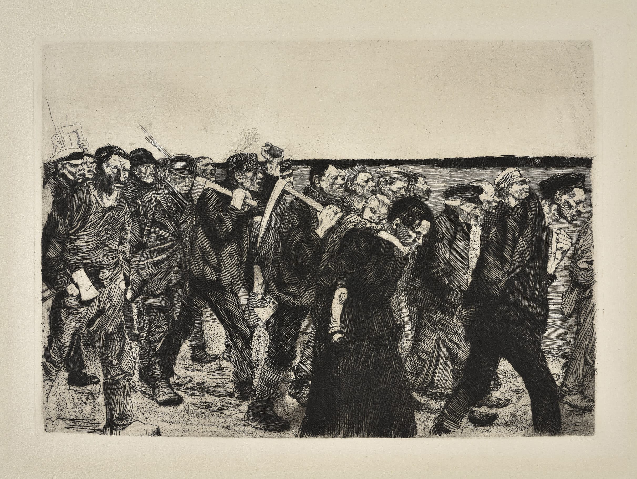 Guerre, pauvreté, répression… Käthe Kollwitz insuffle la révolte au musée d’art moderne