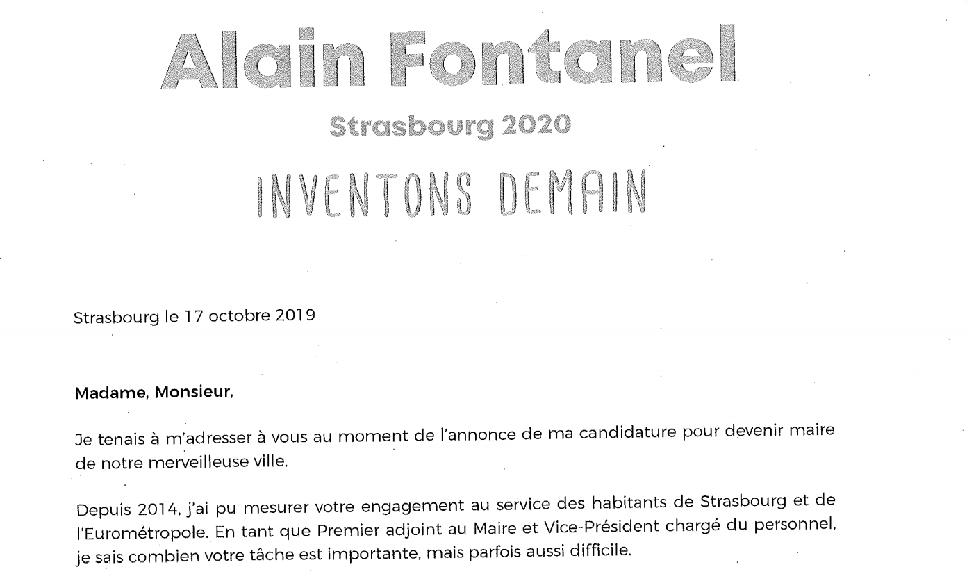 Tract d’Alain Fontanel : le déontologue saisi