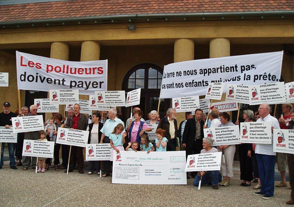 Une marée bleue attendue samedi à Stocamine pour protéger l’eau potable d’Alsace