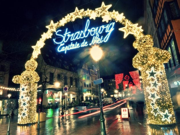 Le marché de Noël à Strasbourg (Photo Manuel M. / FlickR / cc)