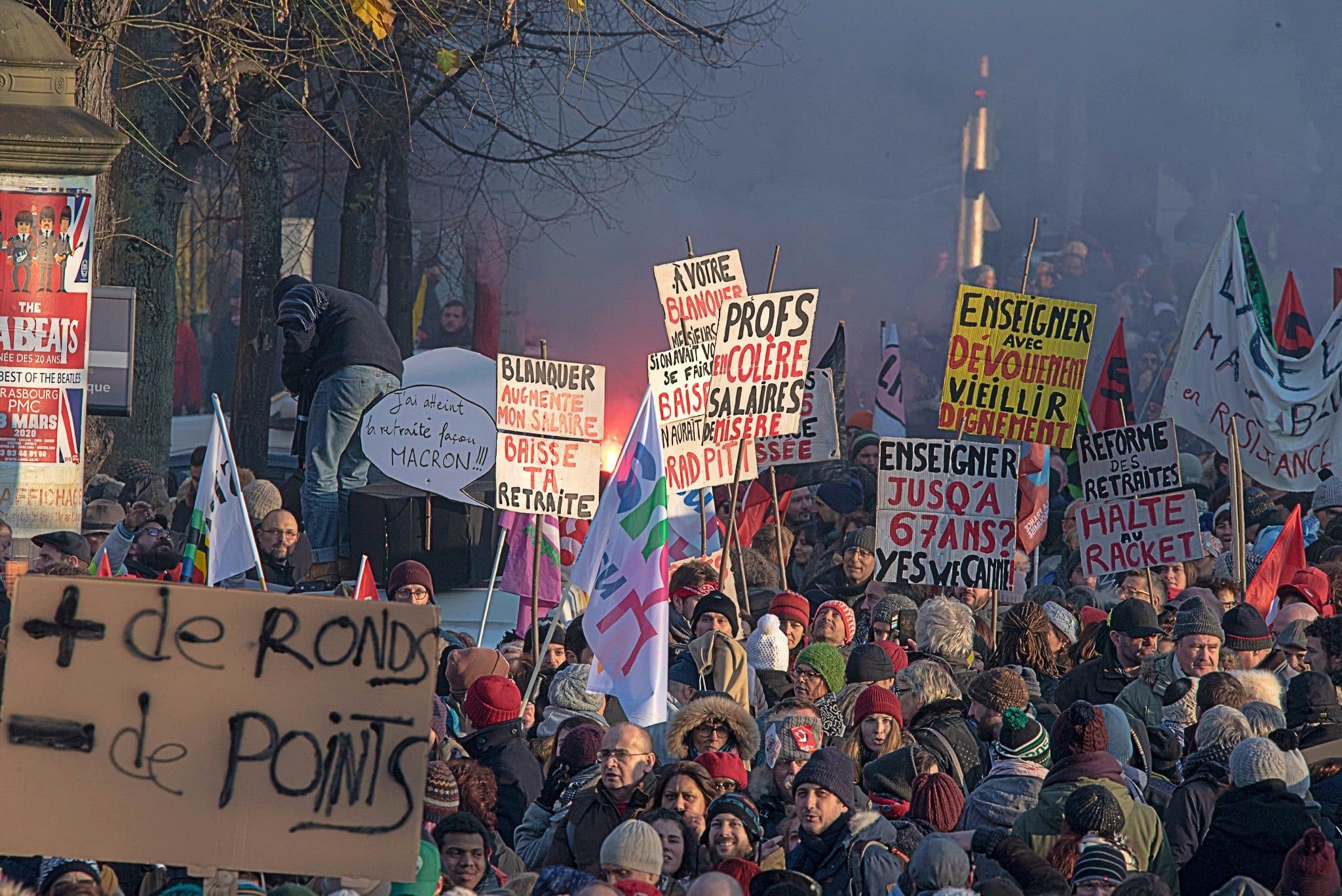 10e manifestation contre la réforme des retraites jeudi