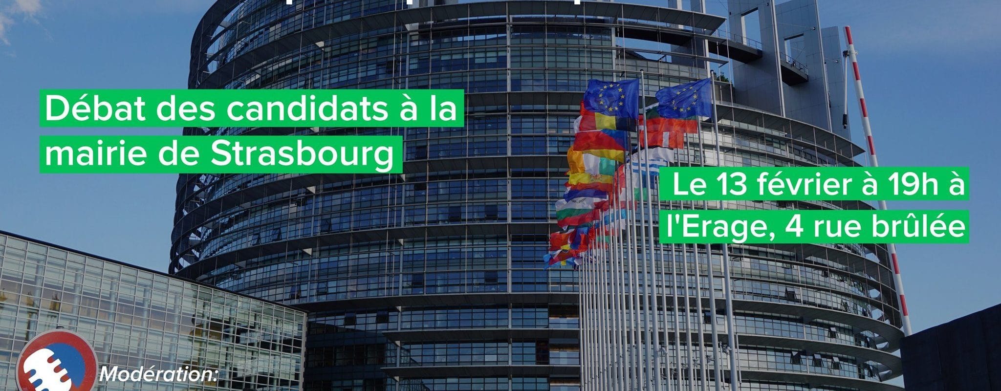Municipales : Jeudi, six candidats débattent de l’Europe à Strasbourg