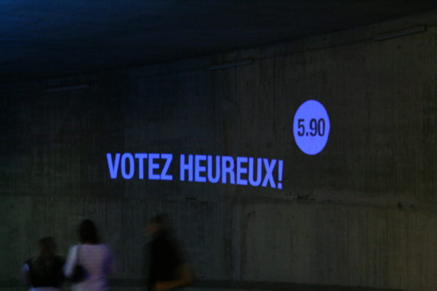 votez heureux (Photo Thomas Guinard / FlickR / cc)