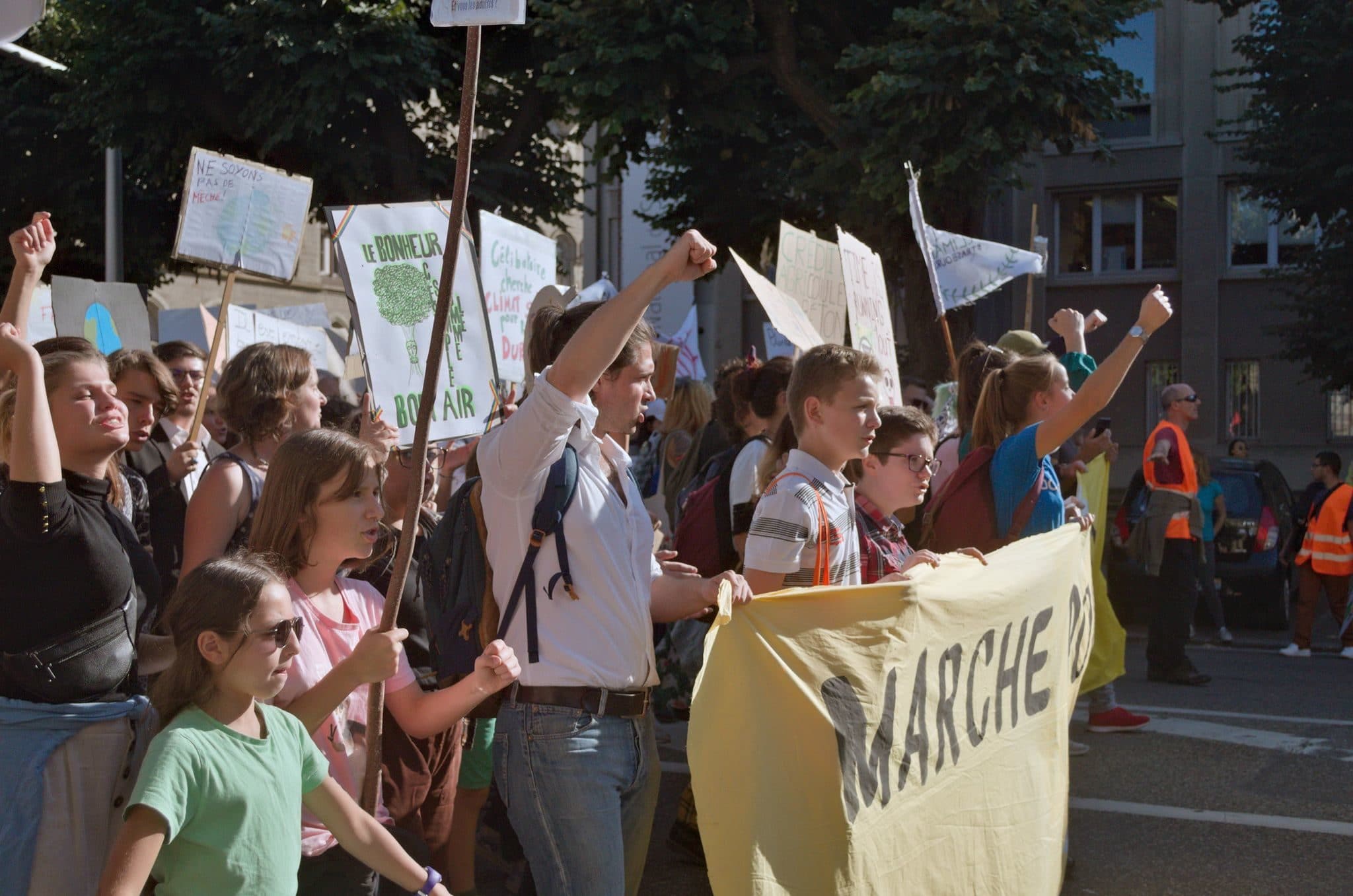 En septembre 2019, la Marche pour le climat a mobilisé plusieurs milliers de personnes à Strasbourg (Photo Elis Nappey / FlickR / cc)