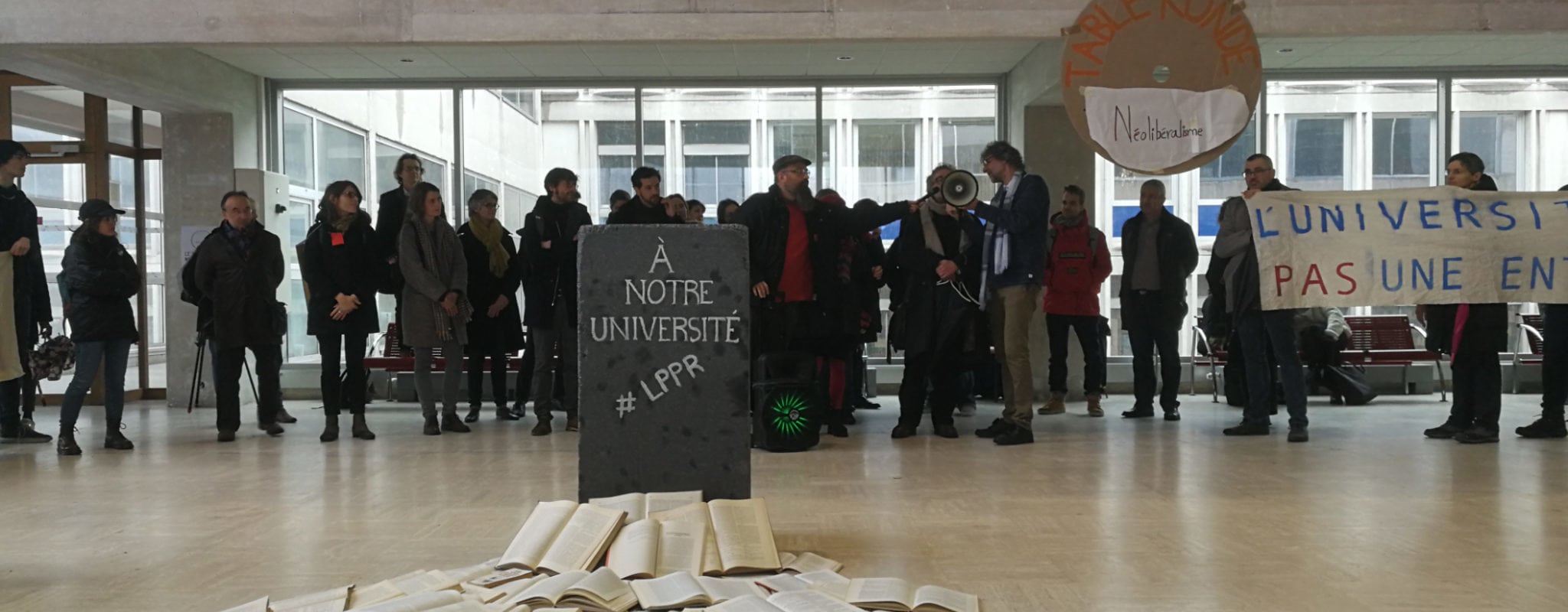 À l’Université de Strasbourg, une mobilisation contre la recherche par à-coups