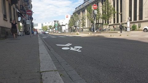 Pour le déconfinement, Strasbourg prête 2 kilomètres aux cyclistes