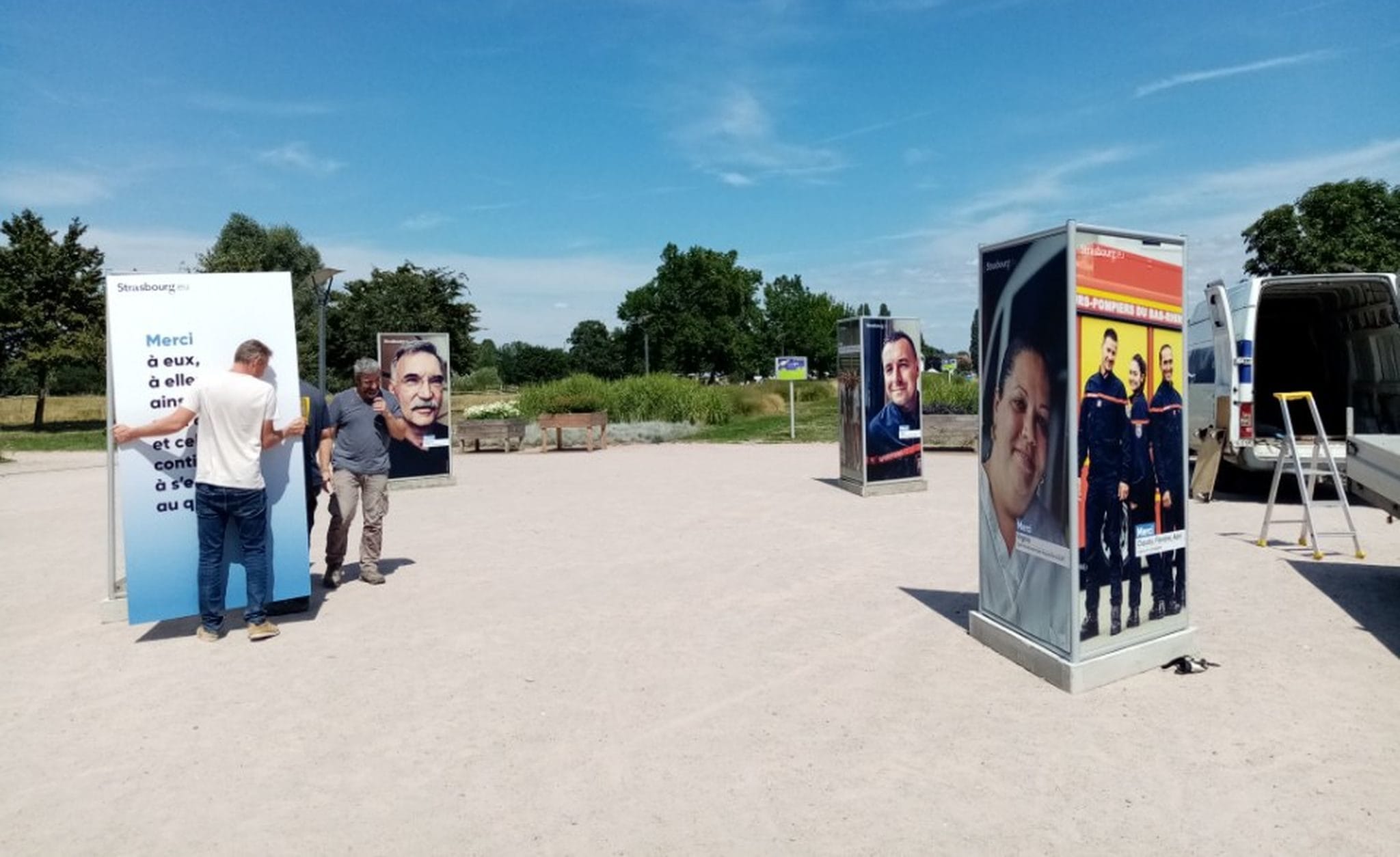 Aux Deux-Rives, une exposition des métiers de la crise