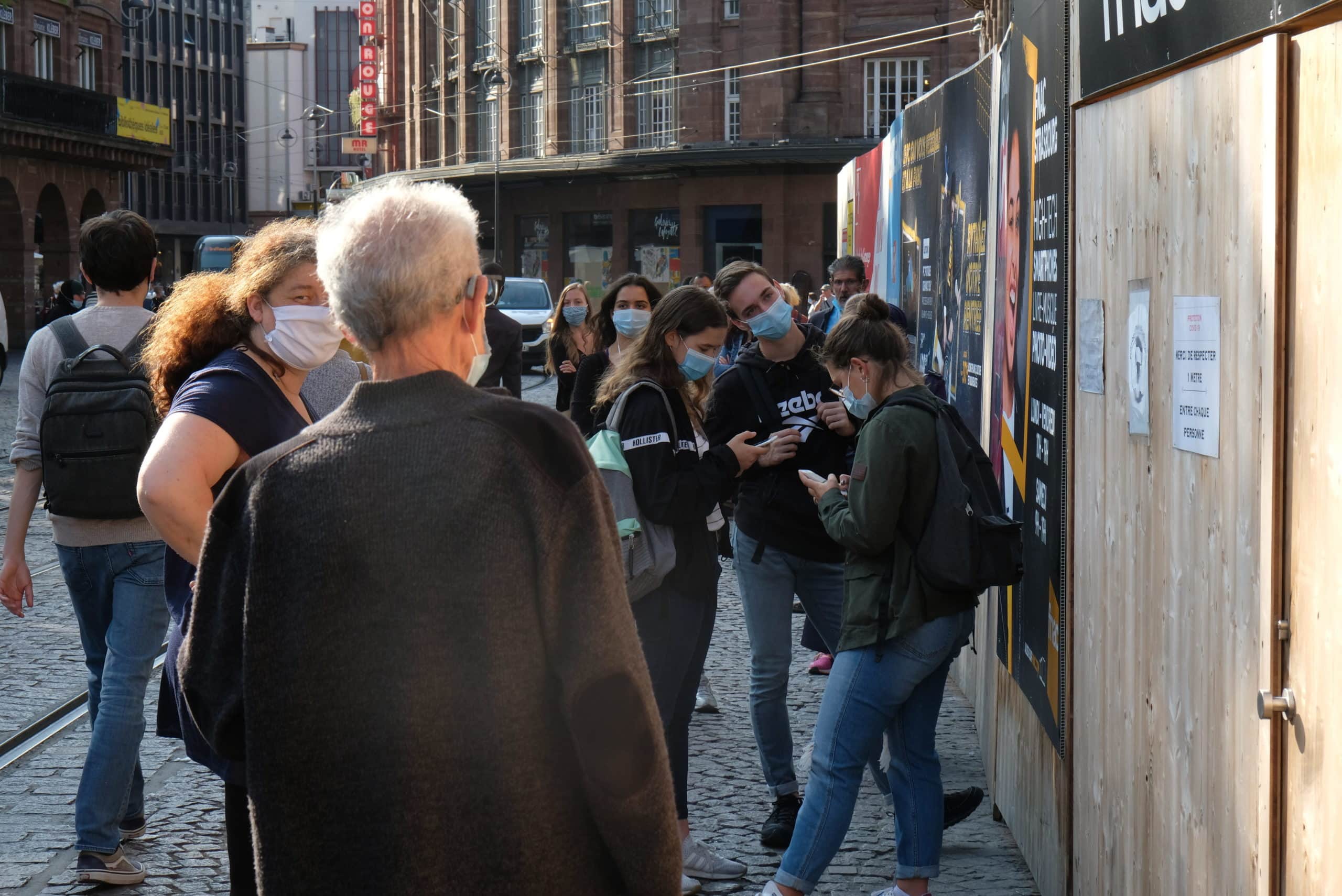 Troisième recours contre les masques obligatoires à l’extérieur à Strasbourg