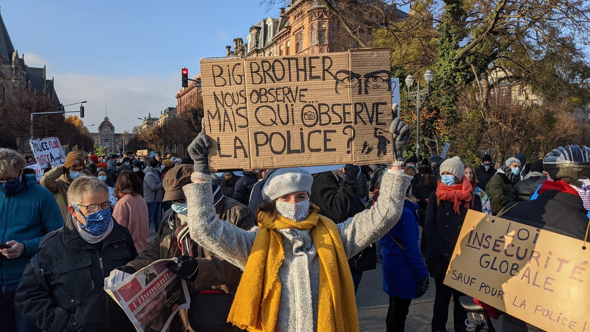 Neuvième manifestation contre la loi « sécurité globale » samedi