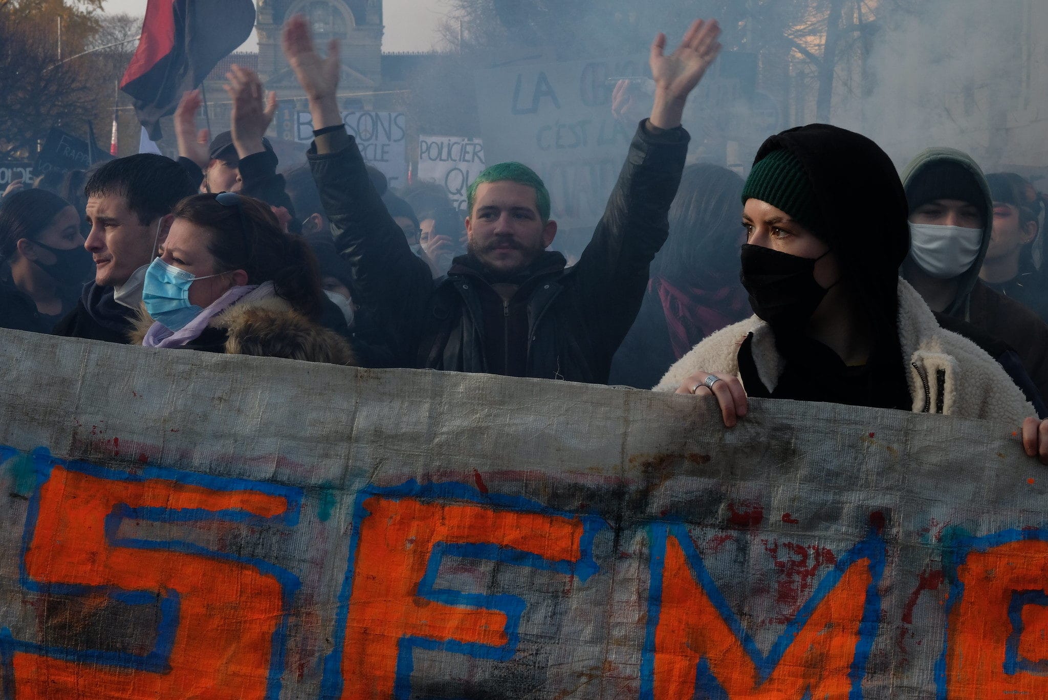 Cinquième manifestation à Strasbourg samedi contre la loi de sécurité globale