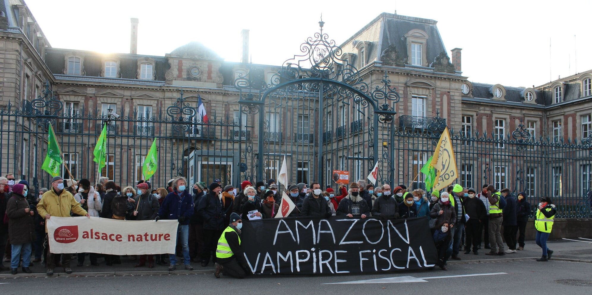 À Ensisheim, un rassemblement festif et revendicatif samedi contre l’arrivée d’Amazon