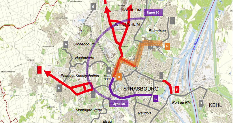 Au conseil de l’Eurométropole, trois extensions de tram à choisir