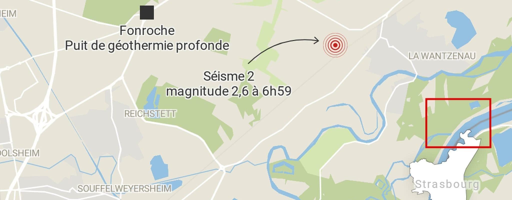 Après trois séismes au nord de Strasbourg, Fonroche annonce un arrêt complet temporaire du puits de géothermie