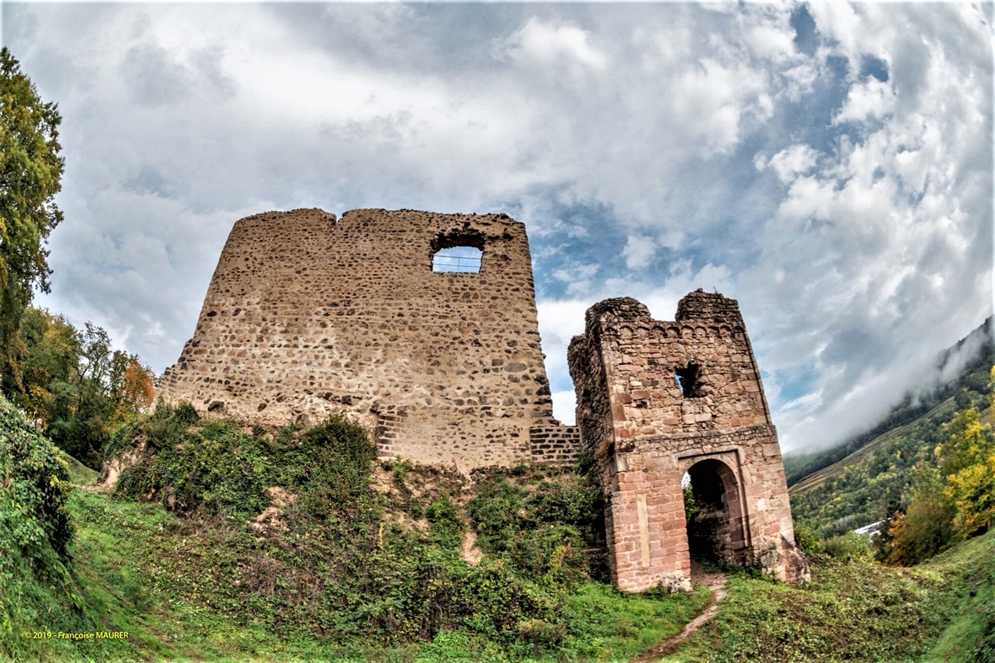 Les 26 étapes du chemin des châteaux forts d’Alsace numérisées