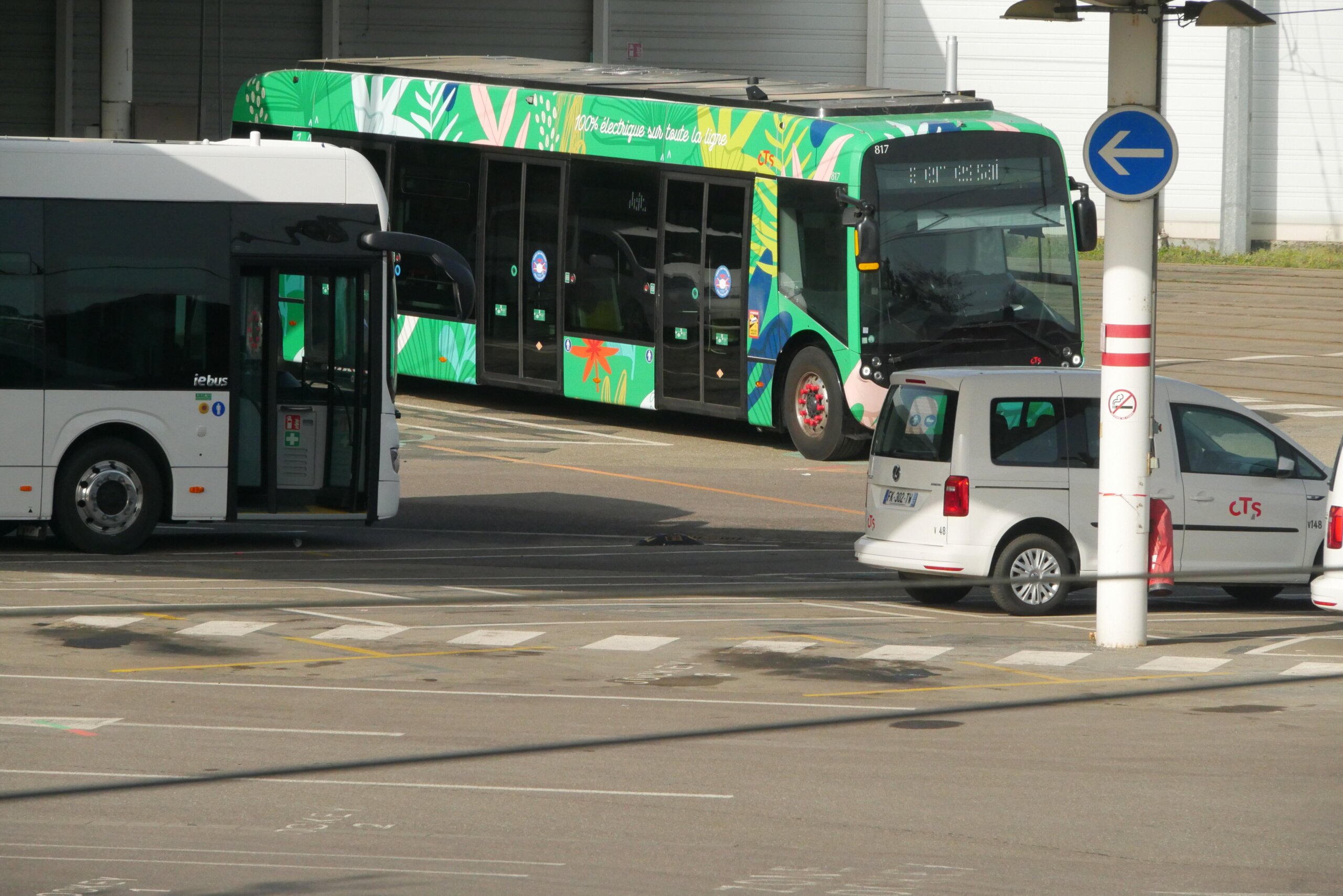 La CTS contrainte de se passer de ses bus Alstom électriques tout neufs