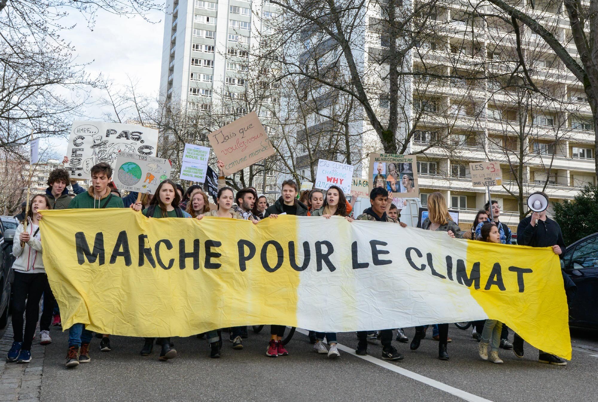 Manifestation à vélo pour le climat à Strasbourg vendredi 15 septembre