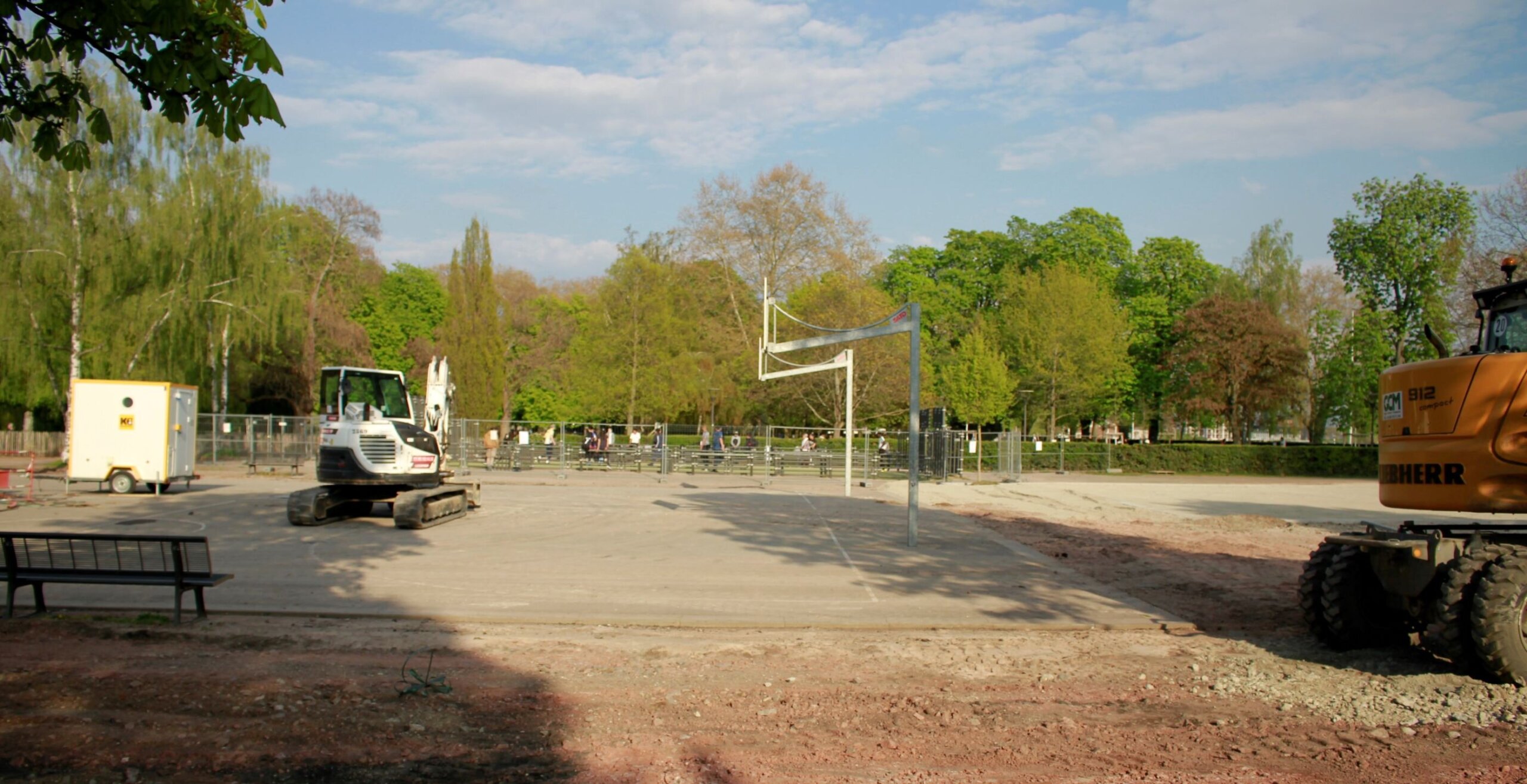 Parkour, skatepark et biergarten : les nouvelles ambitions de la Ville pour le parc et  la Halle Citadelle