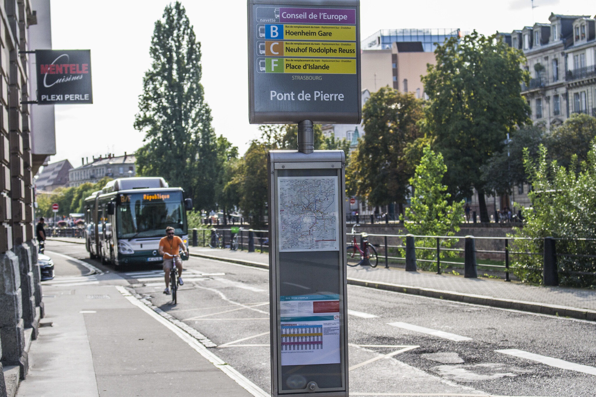 « Privilégions des couloirs mixtes bus-vélos pour une circulation apaisée »