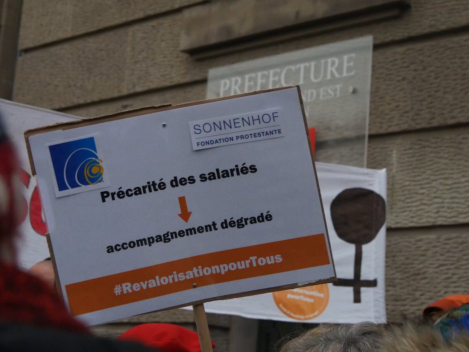 Manifestation secteur médico-social 30 novembre 2021 Strasbourg