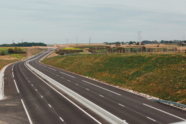 La nouvelle autoroute du GCO, à proximité de Pfulgriesheim.