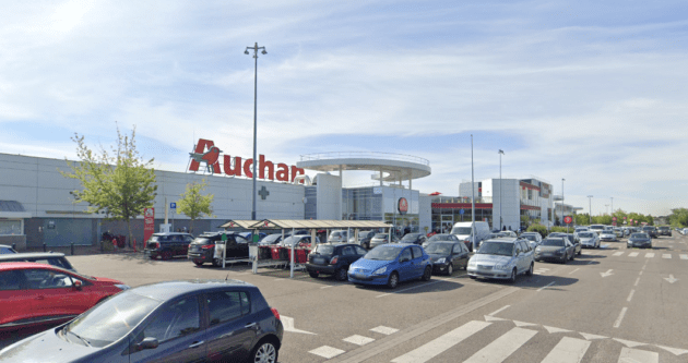 Hypermarché Auchan d'Illkirch-Graffenstaden, situé route de Strasbourg. (Capture d'écran Google Street View)