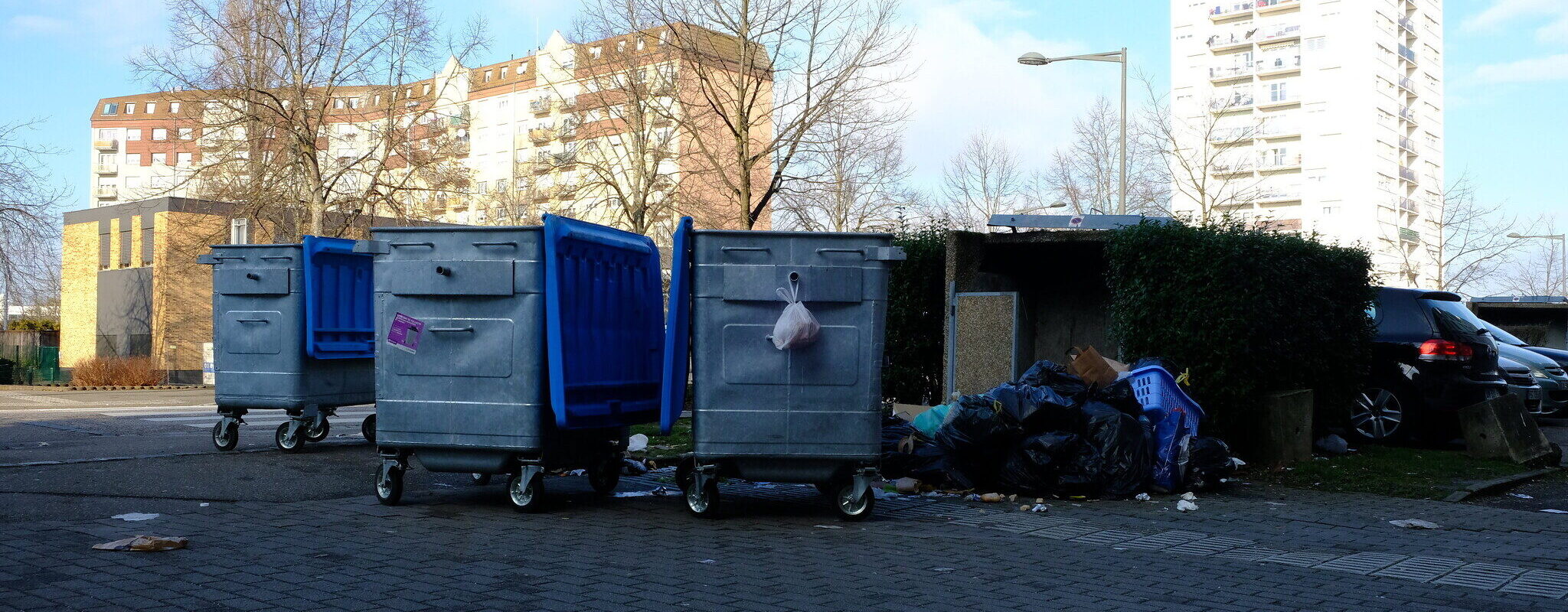 La rénovation urbaine fera passer l’Elsau aux poubelles enterrées… sauf chez Alsace Habitat