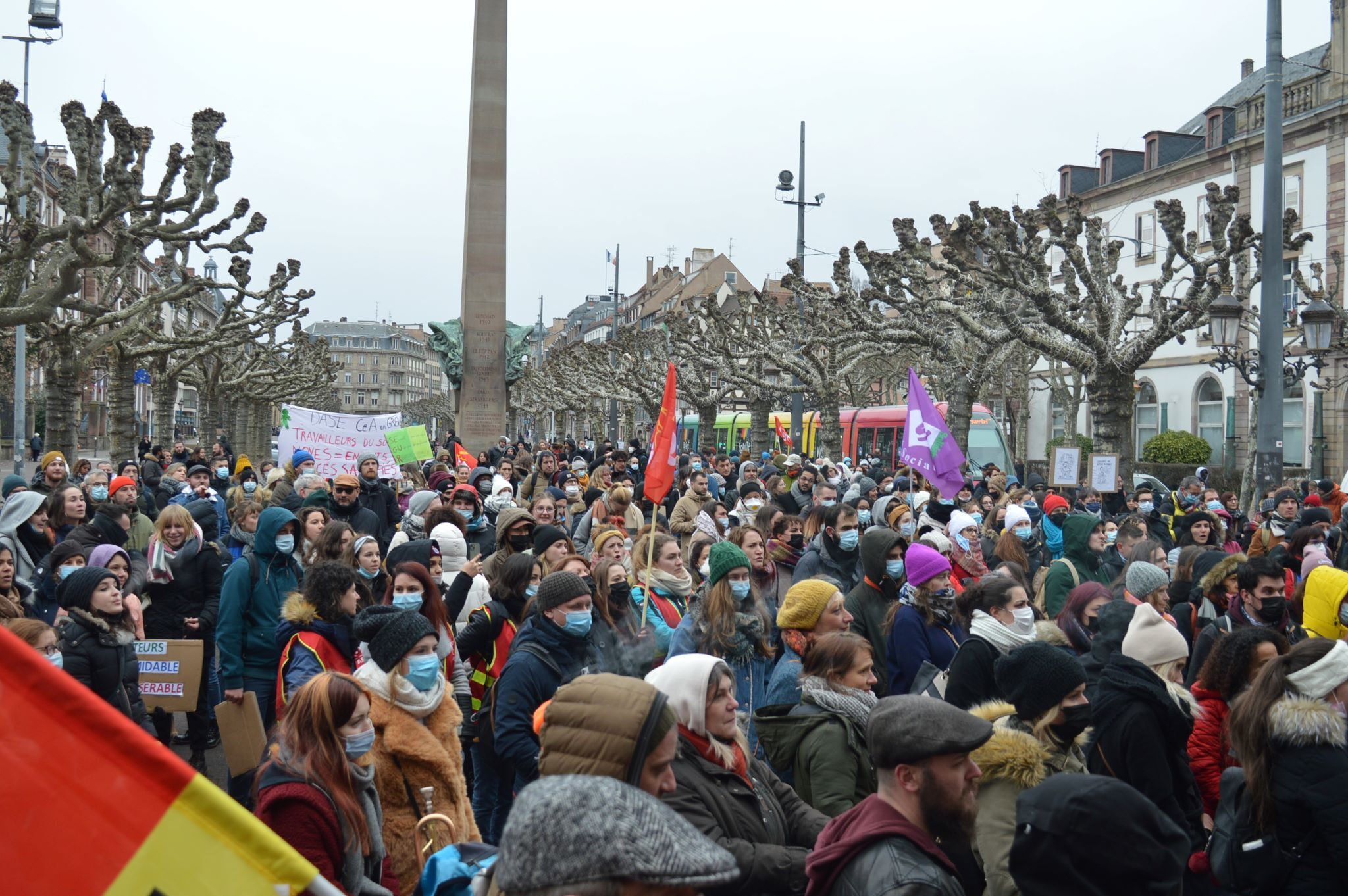 À la manif du secteur social : « Personne ne veut bosser dans ces conditions »