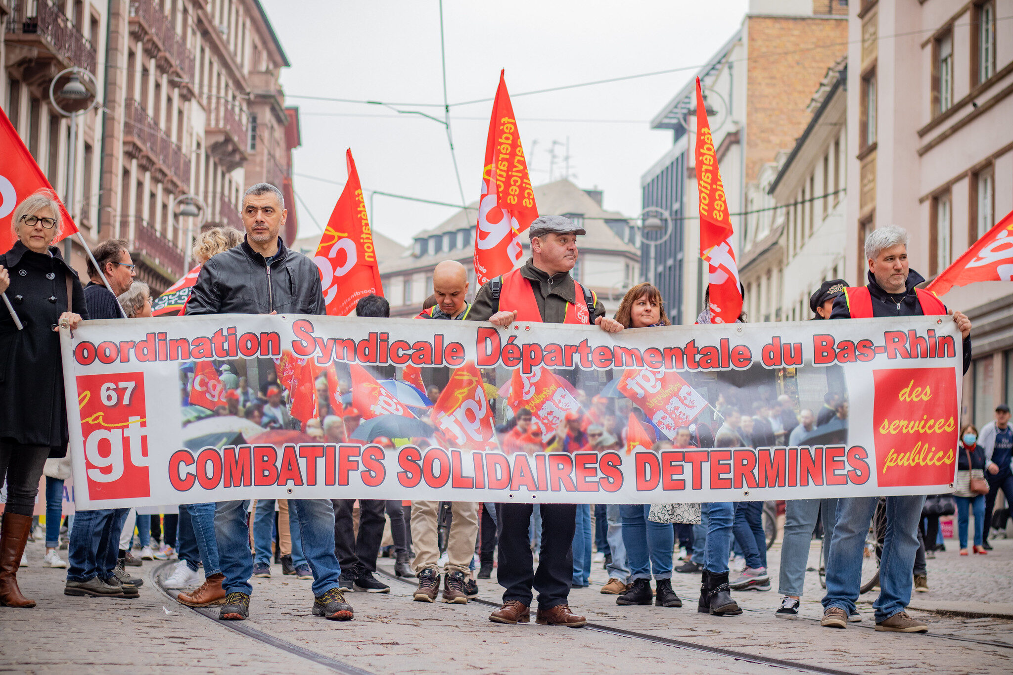 Faible mobilisation à la manifestation pour la hausse des salaires