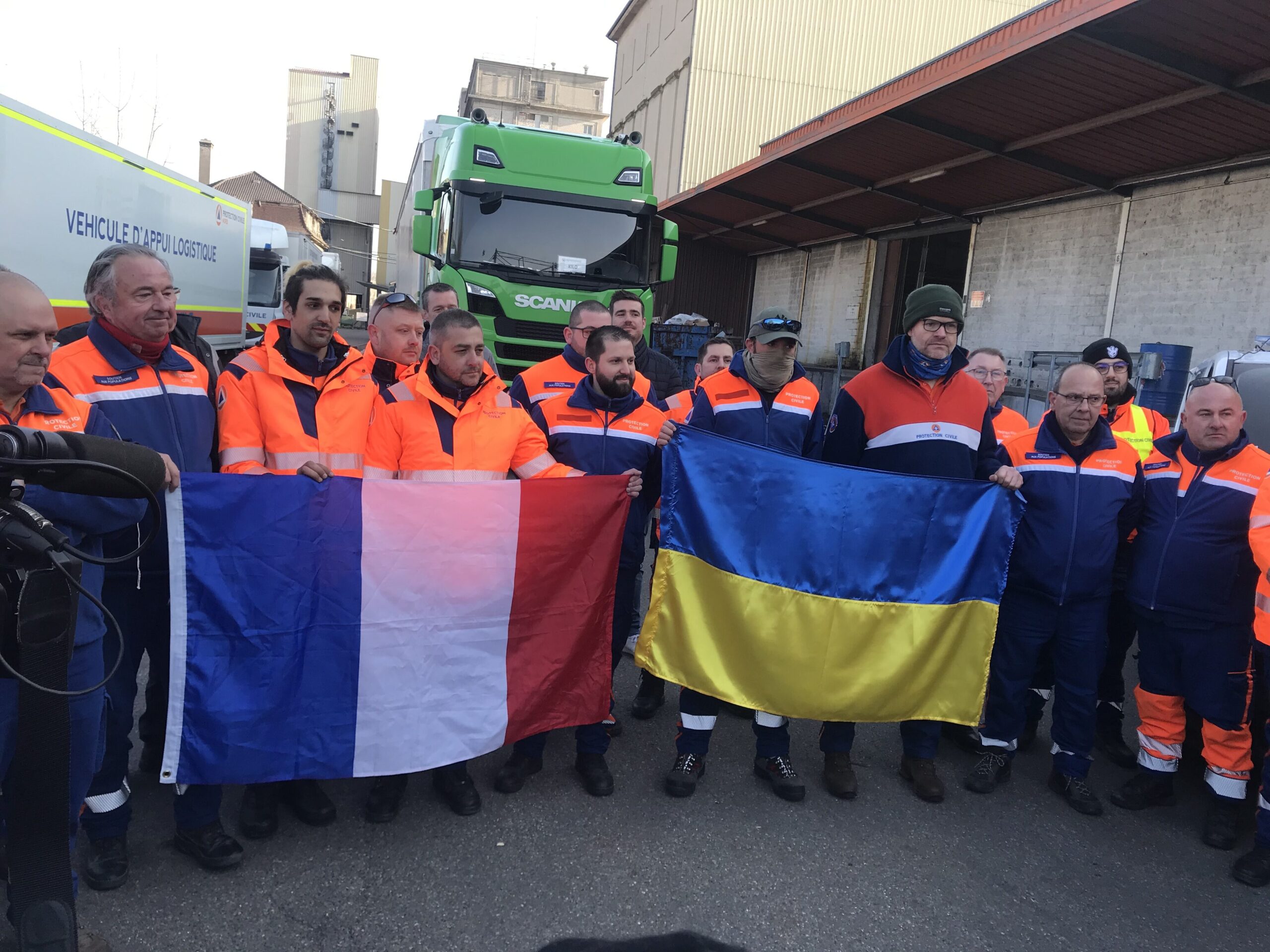 Strasbourg au cœur de l’aide humanitaire de la France pour l’Ukraine