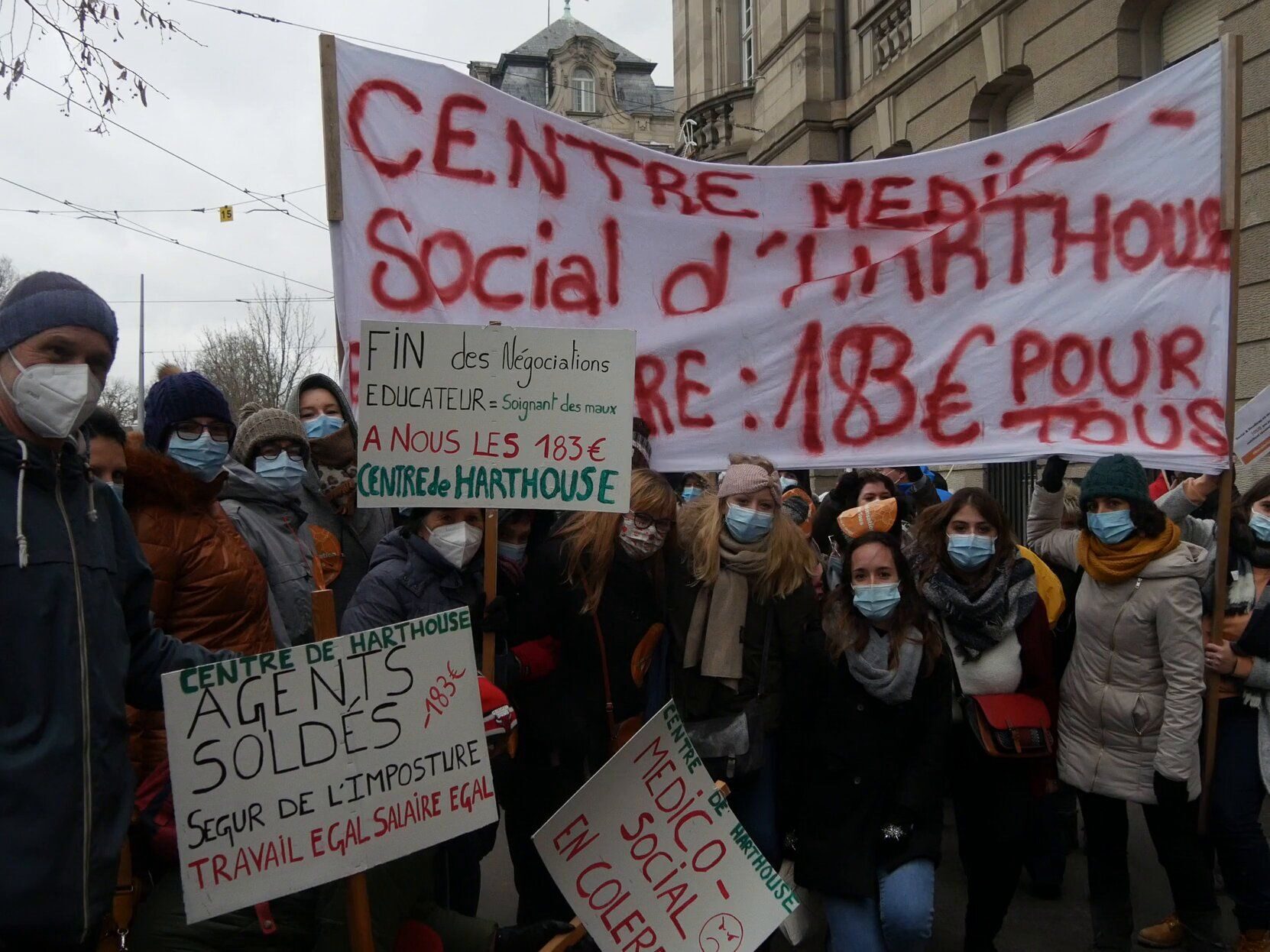 Pour une revalorisation de leurs actes, manifestation des psychologues jeudi devant l’ARS