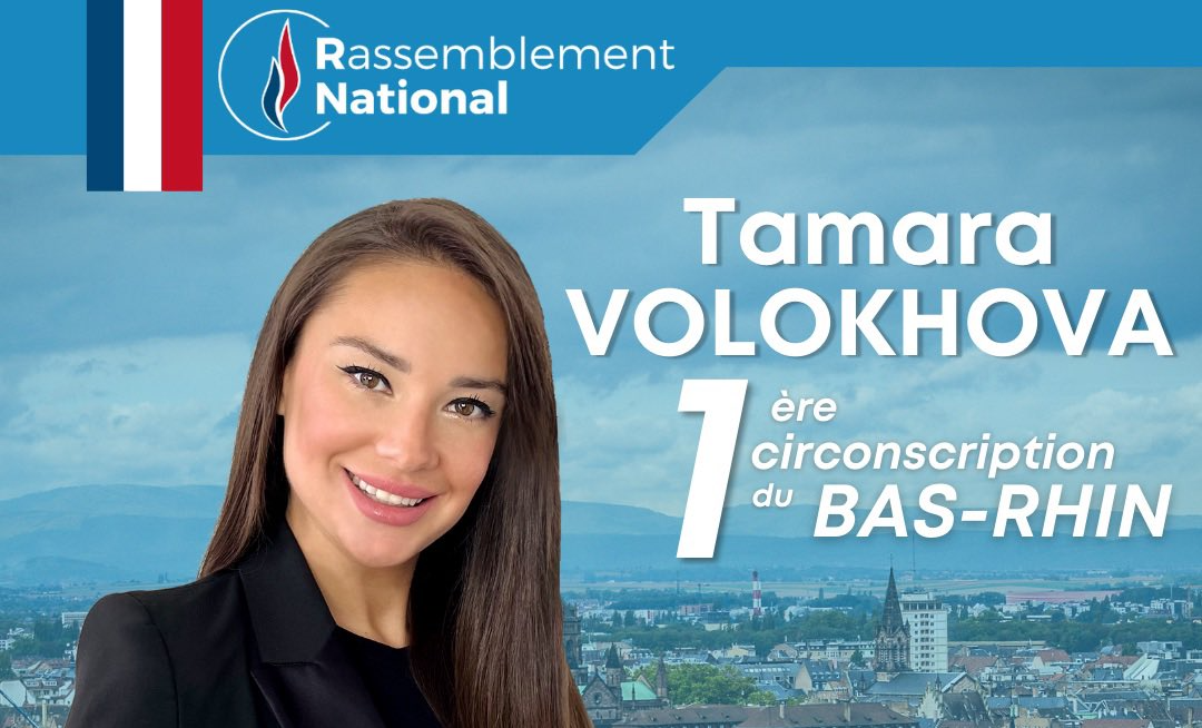 Законодателни органи: Le Rassemblement National Investit à Nouveau la Pro-rush кандидат Тамара Волохова