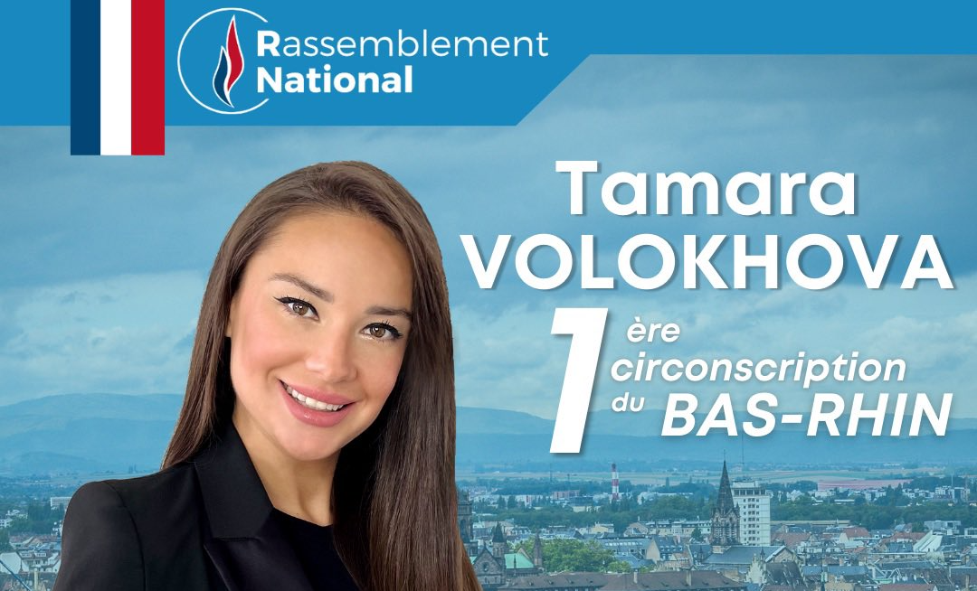 Législatives : le Rassemblement national investit à nouveau la candidate  pro-russe Tamara Volokhova