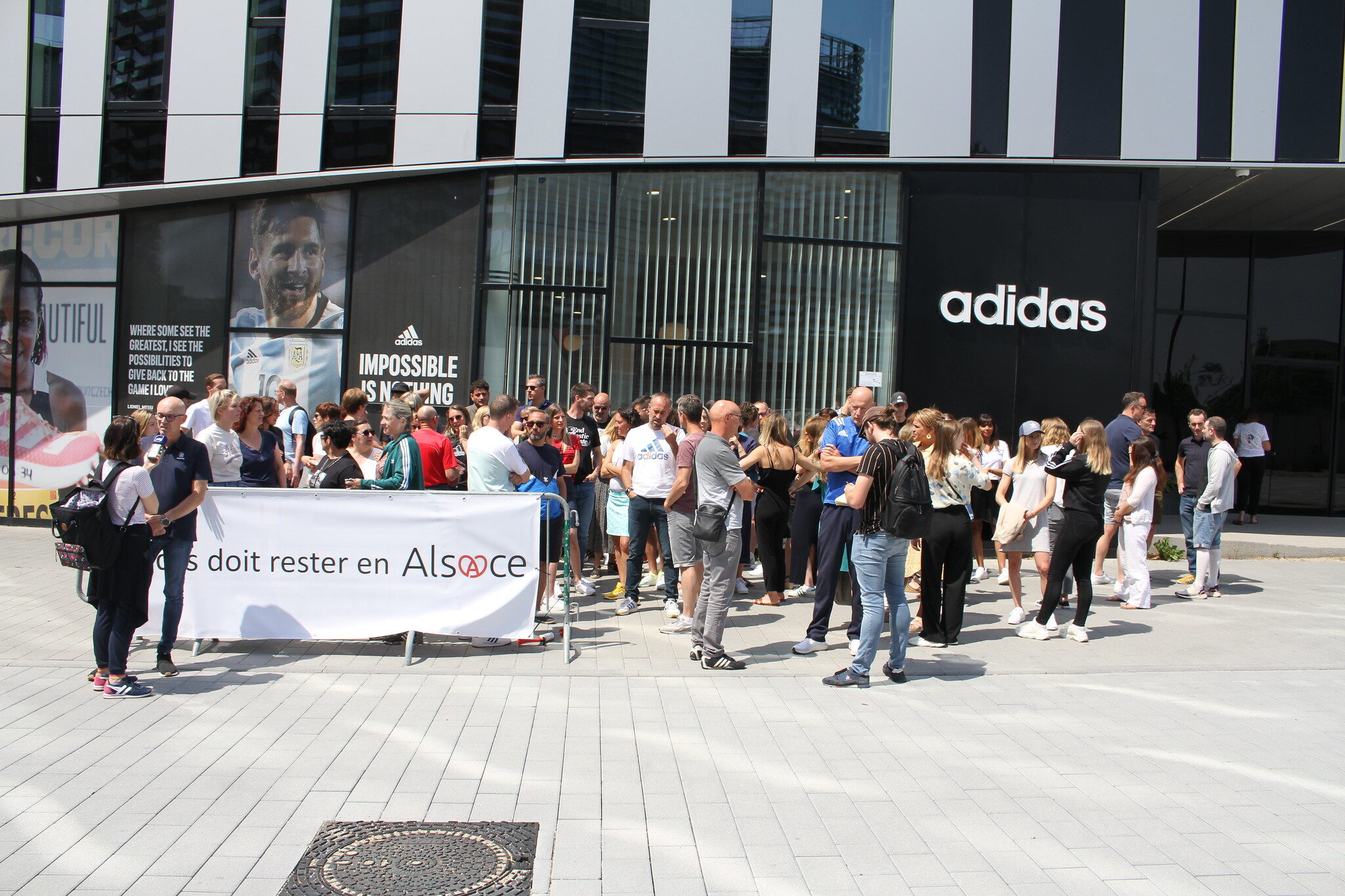 Après un passage au quartier d’affaires de Strasbourg, Adidas quitte définitivement l’Alsace