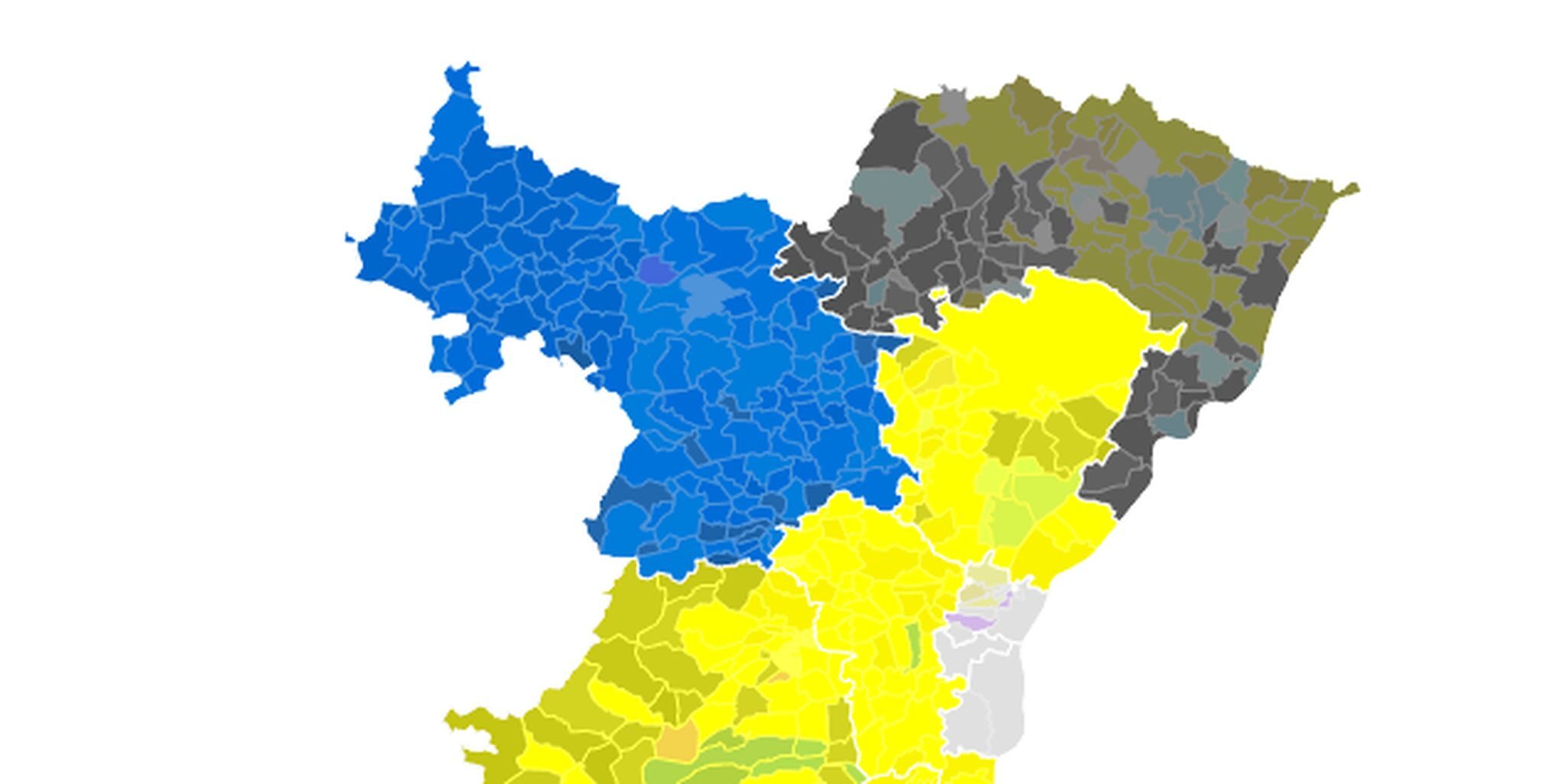 Législatives : Ensemble! en tête, le RN qualifié dans huit circonscriptions