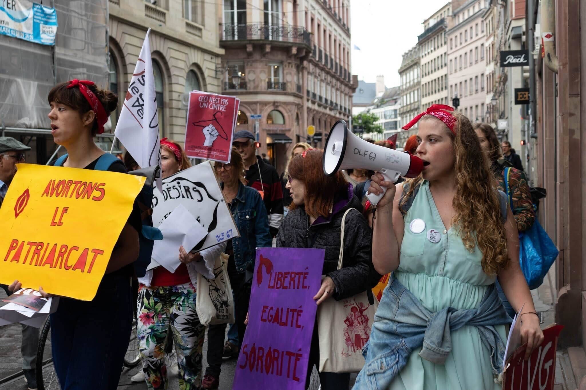 Manifestation samedi à Strasbourg contre l’annulation du droit à l’avortement aux États-Unis
