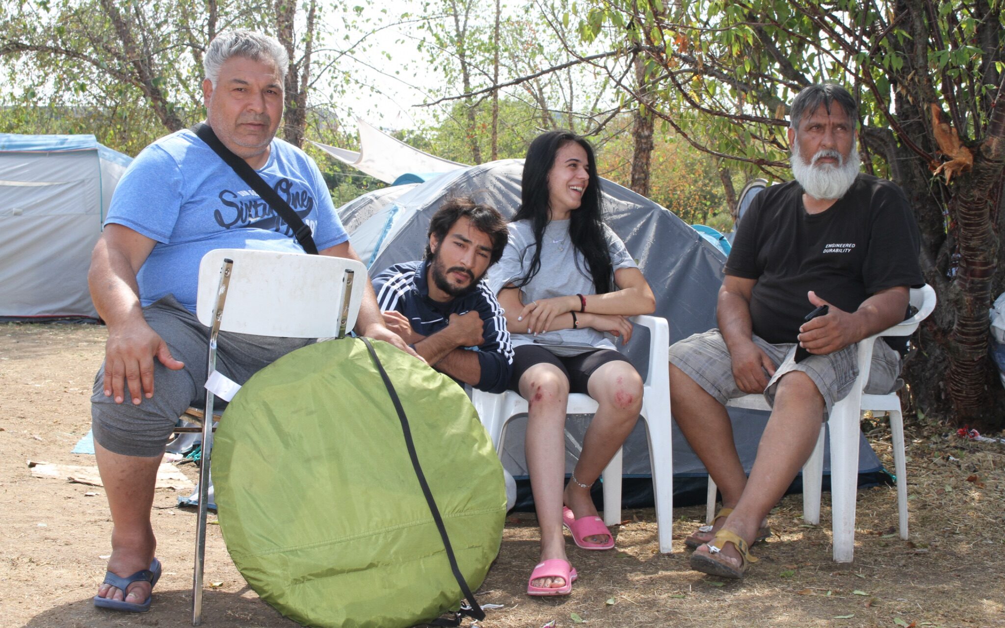 Un mois après le feu d’artifice, plus de 40 enfants sous les tentes place de l’Étoile 