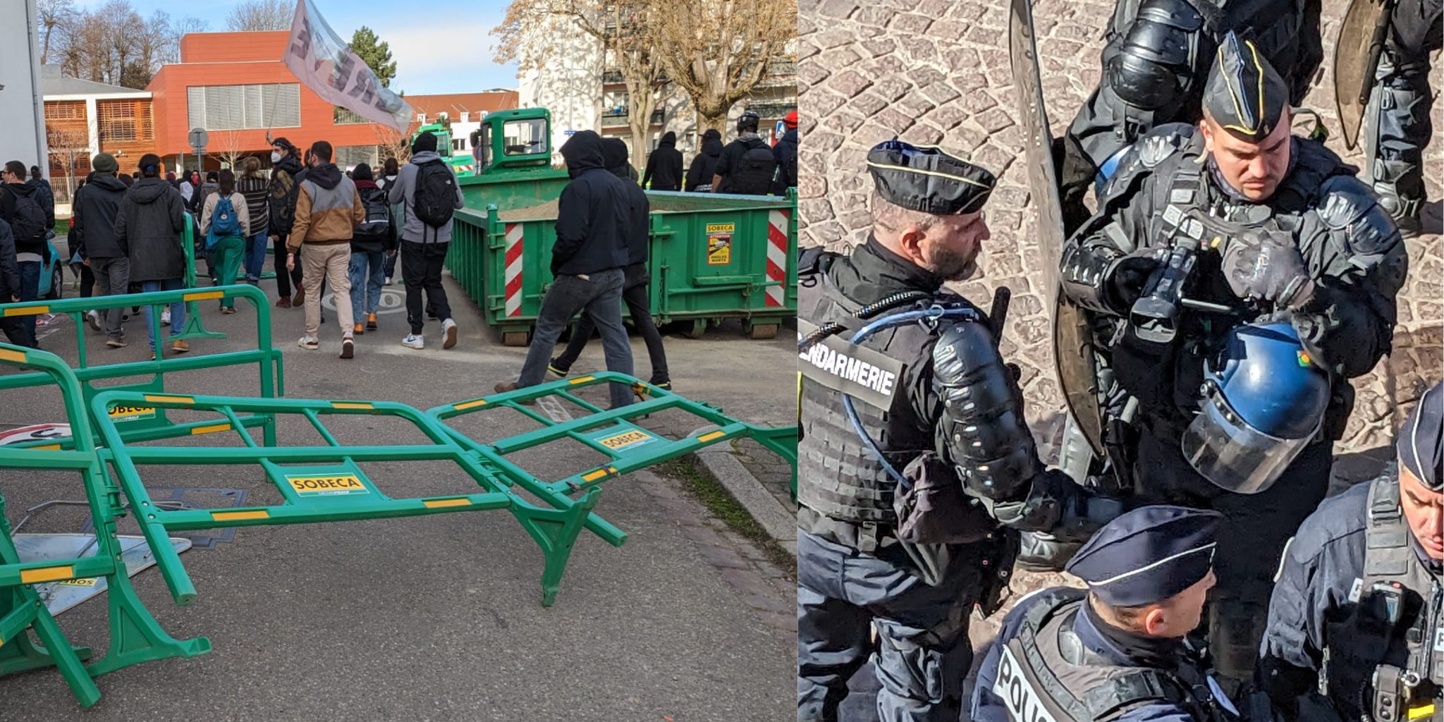 Importante mobilisation lycéenne et « guerre des images » : compte-rendu de la dixième manifestation