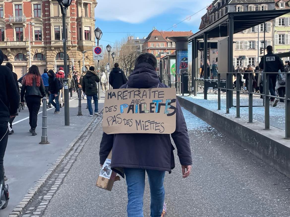 À Strasbourg, la lutte contre la réforme des retraites s’organise pour durer