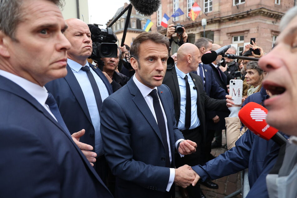 Pour avoir insulté Emmanuel Macron à Sélestat, deux manifestants condamnés à 400€ d’amende