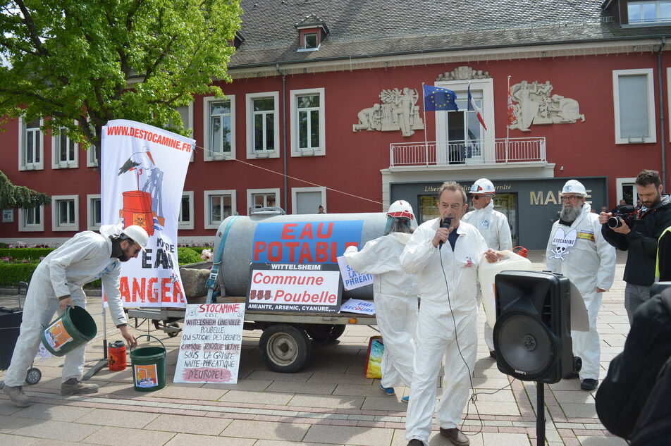Stocamine : Extinction Rebellion et Les Soulèvements de la Terre appellent à manifester samedi à Wittelsheim