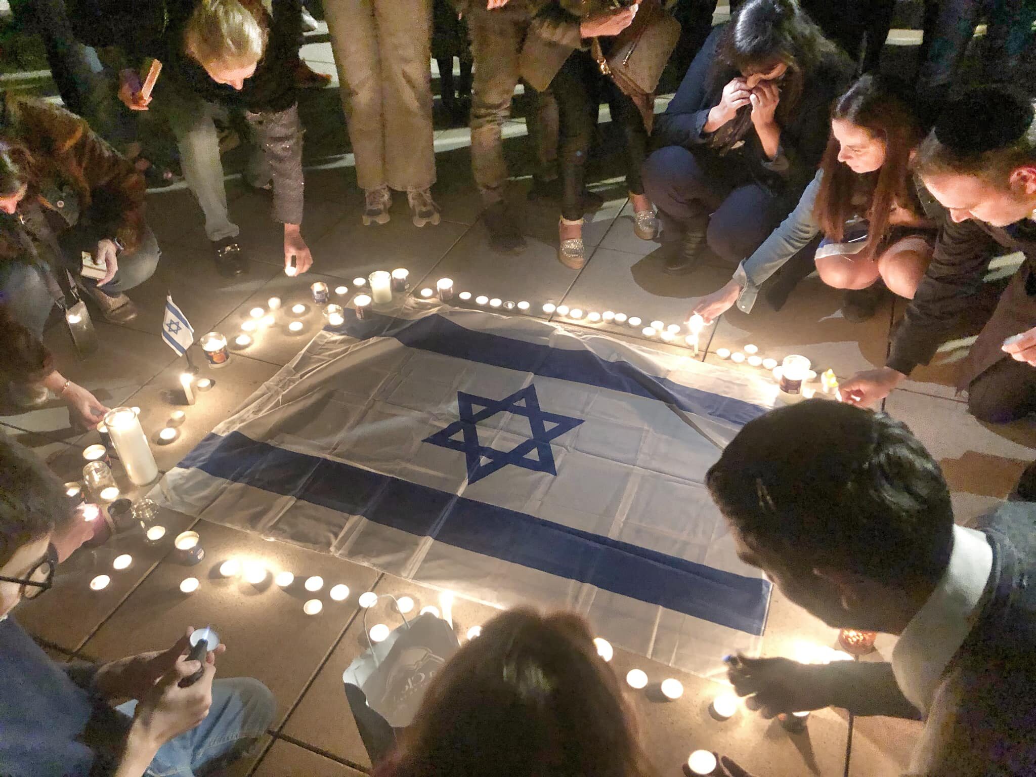 Rassemblement en soutien à Israël lundi 9 octobre