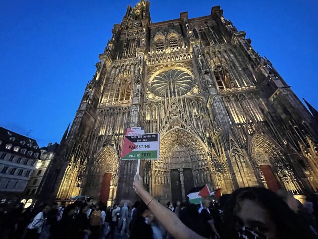 manif palestine 13 octobre